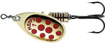 Блесна вращающаяся MEPPS Aglia Decore OR/RG (золото/красн) №2 4,5г