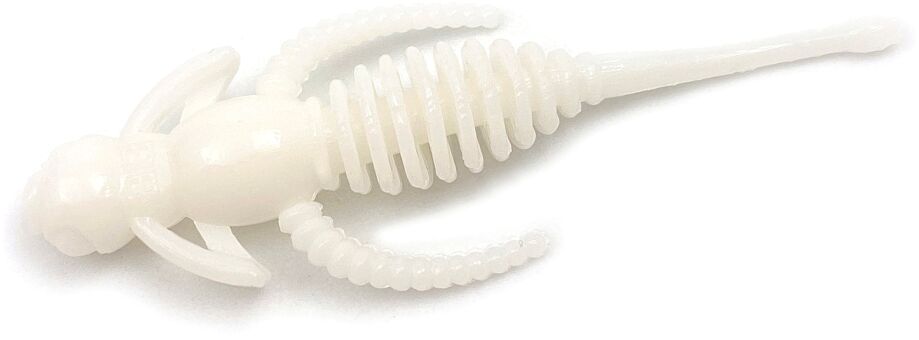 Силикон приманка BORODA BAITS Caligula Jr 45мм 0.6гр Белый Сыр 10шт/уп