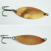 Блесна "Русская приманка" СЕНЕЖ 7 см/10 гр. Латунь/матовая