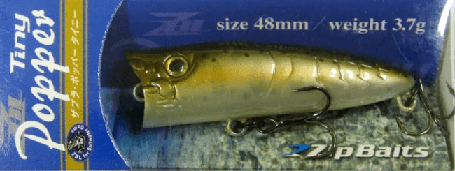 Воблер ZipBaits ZBL Popper Tiny 48F 48мм 3.7гр поверхностный 851R Воблер ZipBaits ZBL Popper Tiny 48F 48мм 3.7гр поверхностный 851R