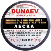 Леска монофил DUNAEV General 100м 0.20мм 3.45г прозрачная Леска монофил DUNAEV General 100м 0.20мм 3.45г прозрачная