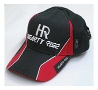 Кепка HR Чёрная с красным, Мембрана