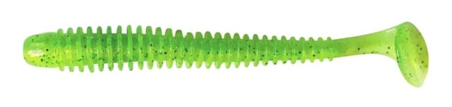 Виброхвост KEITECH Swing Impact 3.5" #424 Lime Chartreuse 8.8см 3.3гр 8шт/уп