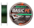 Плетёный шнур SELECT BasicPE X4 100м 0.12мм 12lb/5.6кг темно-зелен Плетёный шнур SELECT BasicPE X4 100м 0.12мм 12lb/5.6кг темно-зелен
