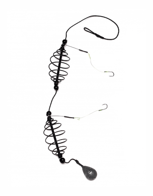 Монтаж СУПЕР КАРП 2 кормушки, 2 поводка Монтаж СУПЕР КАРП 2 кормушки, 2 поводка