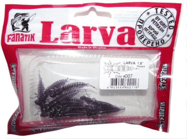 Cиликоновая приманка Fanatik Larva 1.6 (4cм) 007