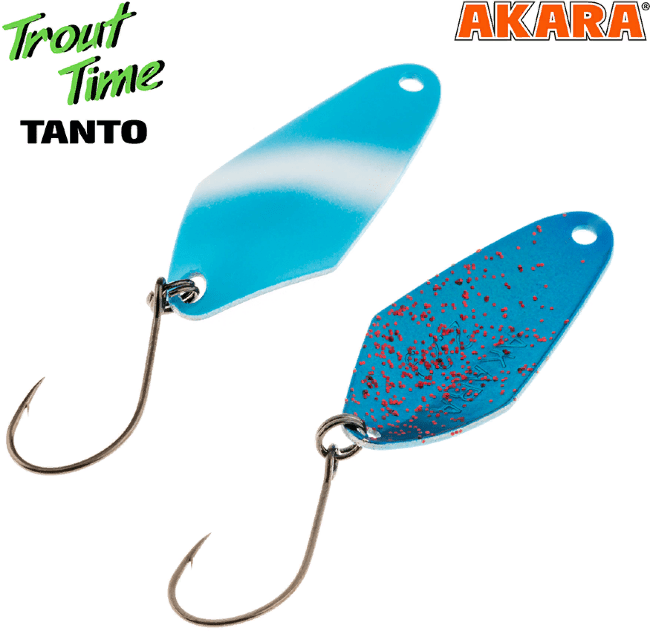 Блесна колеблющаяся AKARA Trout Time Tanto 30мм 2.8гр #40