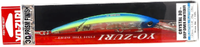 Воблер YO-ZURI Crystal 3D Minnow Deep Diver Jointed 130F 130мм 26.0гр 3.0-4.0м F1155-C58 Воблер YO-ZURI Crystal 3D Minnow Deep Diver Jointed 130F 130мм 26.0гр 3.0-4.0м F1155-C58