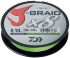 Плетёный шнур DAIWA J-Braid X8 150м 0.28мм 26.5кг флуор-желтый