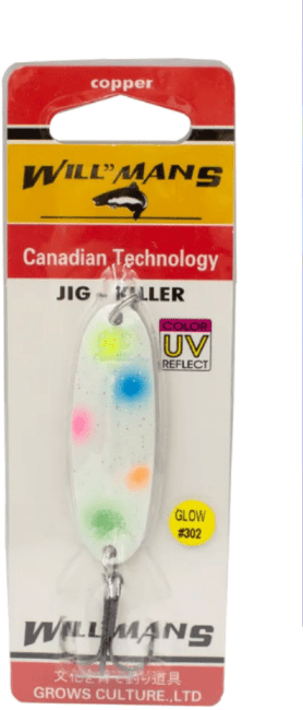 Блесна колеблющаяся GROWS CULTURE Will"mans Jig Killer 57мм 7гр #302