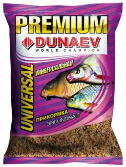 Прикормка DUNAEV Premium 1кг Универсальная