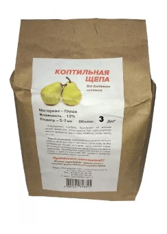Коптильная щепа груша 3дм Коптильная щепа груша 3дм