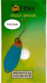 Блесна колеблющаяся FISH SEASONS Falena 2.5гр  #20 Блесна колеблющаяся FISH SEASONS Falena 2.5гр  #20