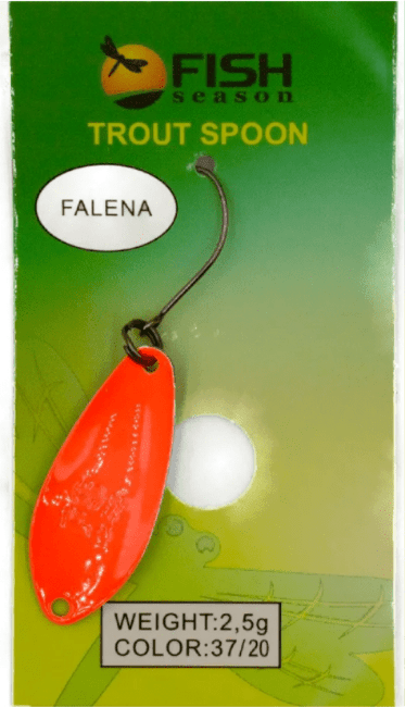 Блесна колеблющаяся FISH SEASONS Falena 2.5гр #20 Блесна колеблющаяся FISH SEASONS Falena 2.5гр #20