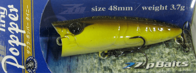 Воблер ZipBaits ZBL Popper Tiny 48F 48мм 3.7гр поверхностный 311R Воблер ZipBaits ZBL Popper Tiny 48F 48мм 3.7гр поверхностный 311R
