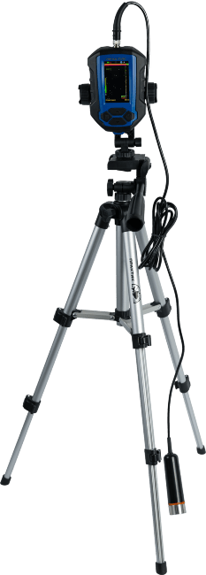 Штатив-тренога ПРАКТИК с держателем, серебристый, 65см