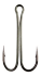 Крючок двойной FISH SEASON №1 длинное цевье черный 8шт/уп 11040-1F
