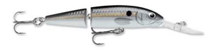 Воблер RAPALA Jointed Deep Husky Jerk суспендер 12см 14гр 2.4-4.0м JDHJ12-SSD