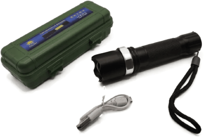 Фонарь ручной YYC-921 металл, 3 режима, заряд.кабель Фонарь ручной YYC-921 металл, 3 режима, заряд.кабель