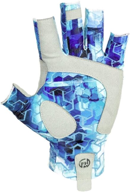 Перчатки FHM Mark Принт голубой L