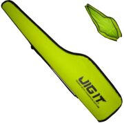 Чехол JIG IT полужесткий для зимних удилищ до 80см, цвет:ЯРКО-ЗЕЛЕНЫЙ