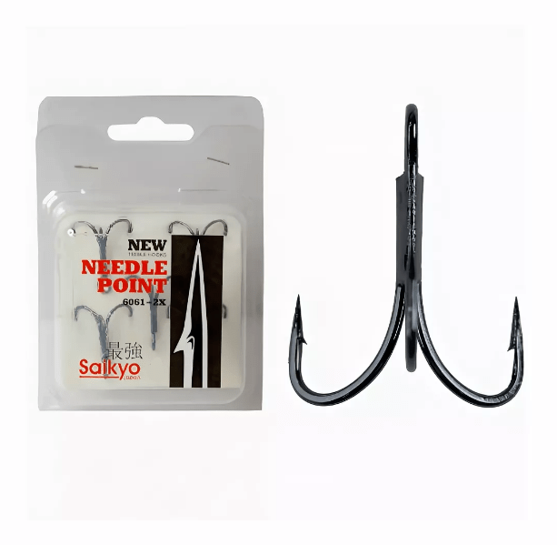 Крючок тройной SAIKYO 6061-2X-NP BN №02 5шт/уп Крючок тройной SAIKYO 6061-2X-NP BN №02 5шт/уп