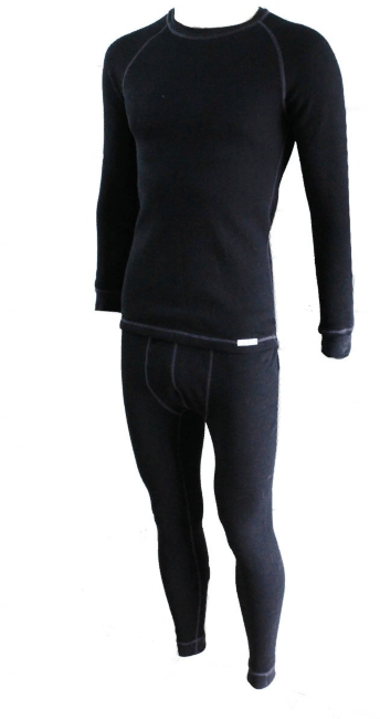 Термобелье комплект WOODLAND "Tex Thermo plus" черн р.M