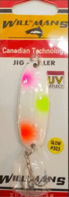 Блесна колеблющаяся GROWS CULTURE Will"mans Jig Killer 57мм 7гр #303