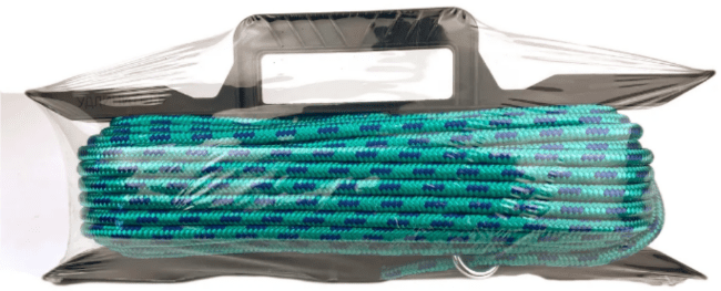 Якорная намотка на мотовиле Ø8мм 30м разрывная нагрузка 700кг с карабином Якорная намотка на мотовиле Ø8мм 30м разрывная нагрузка 700кг с карабином