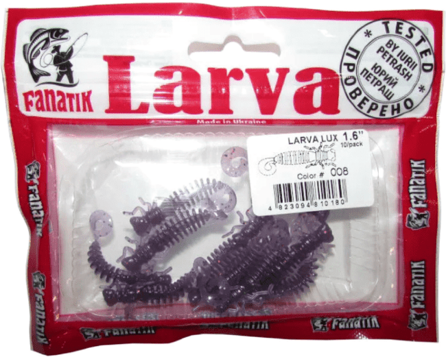 Cиликоновая приманка Fanatik Larva Lux 1.6 (4cм) 008