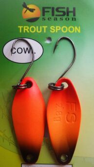Блесна колеблющаяся FISH SEASONS Cowl 2.8гр  #17 Блесна колеблющаяся FISH SEASONS Cowl 2.8гр  #17