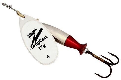 Блесна вращающаяся MEPPS Aglia Long Cast AG (серебро) №2 8г Блесна вращающаяся MEPPS Aglia Long Cast AG (серебро) №2 8г