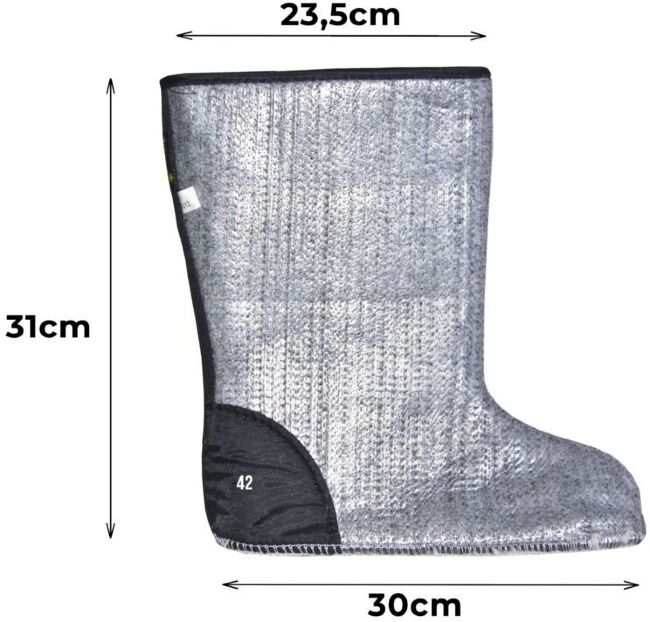 Вкладыши для сапог Norfin PROTECT запас. 3-х слой.12мм р.42