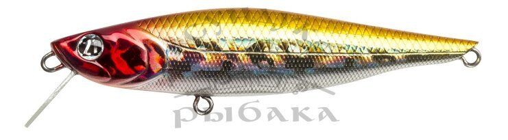 Воблер PONTOON21 Kalikana Dun 95SP-SR 95мм 13.3гр 0.3-0.5м A15 Gold Back Red Head Воблер PONTOON21 Kalikana Dun 95SP-SR 95мм 13.3гр 0.3-0.5м A15 Gold Back Red Head