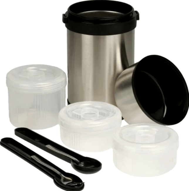 Термос АРКТИКА 403-1500 с контейнерами для еды 1.5л стальной Термос АРКТИКА 403-1500 с контейнерами для еды 1.5л стальной