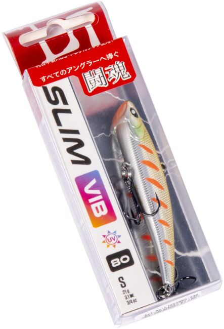 Воблер тонущий вертикальный LJ Pro Series SLIM VIB S 80.00/339 Воблер тонущий вертикальный LJ Pro Series SLIM VIB S 80.00/339