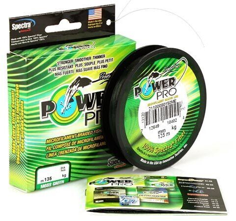 Плетёный шнур POWER PRO Moss Green 135м 0.36мм 30кг зеленый Плетёный шнур POWER PRO Moss Green 135м 0.36мм 30кг зеленый
