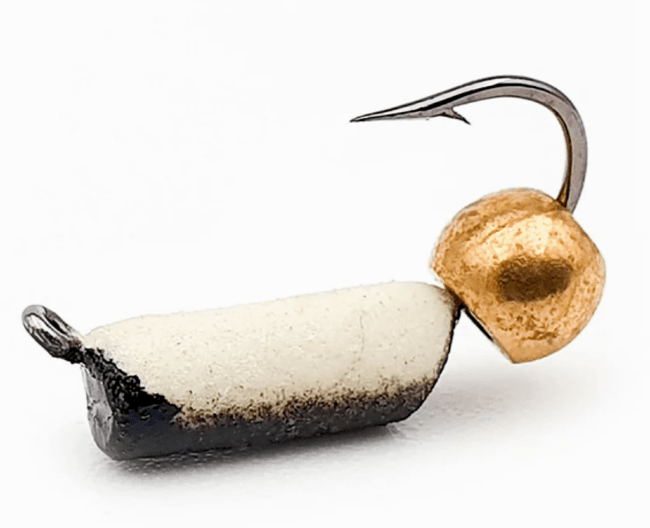 Мормышка вольфрам WORMIX Столбик   с фосфором  лат.шар.  0,6 гр.Ø2.0мм