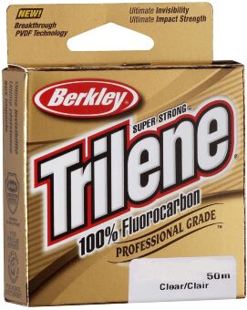 Флюорокарбон BERKLEY Triline 100% Fluorocarbon 50м 0.40мм 12.6кг Флюорокарбон BERKLEY Triline 100% Fluorocarbon 50м 0.40мм 12.6кг