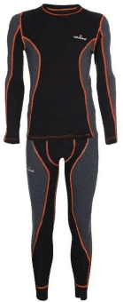 Термобелье комплект WOODLAND "Tex Thermo plus SPORT" графит р.XXL Термобелье комплект WOODLAND "Tex Thermo plus SPORT" графит р.XXL