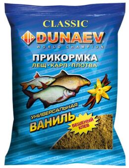 Прикормка DUNAEV Классика 0.9кг Ваниль