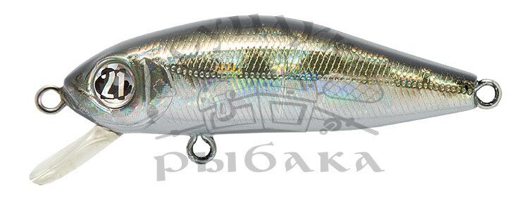 Воблер PONTOON21 CrackJack 48F-DR 48мм 3.6гр  1,8-2,0м R51 Silver Shad Воблер PONTOON21 CrackJack 48F-DR 48мм 3.6гр  1,8-2,0м R51 Silver Shad