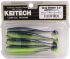 Виброхвост KEITECH Easy Shiner 3.5" PAL#06 Violet Lime Belly 8.9см 3гр 7шт/уп