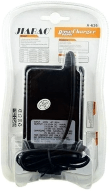 Зарядное устройтво для NICD-NIMH аккумуляторов (AA/AAA/9V) JIABAO A-636