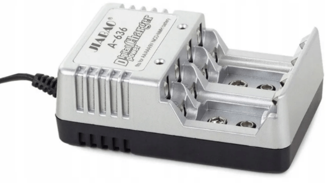 Зарядное устройтво для NICD-NIMH аккумуляторов (AA/AAA/9V) JIABAO A-636