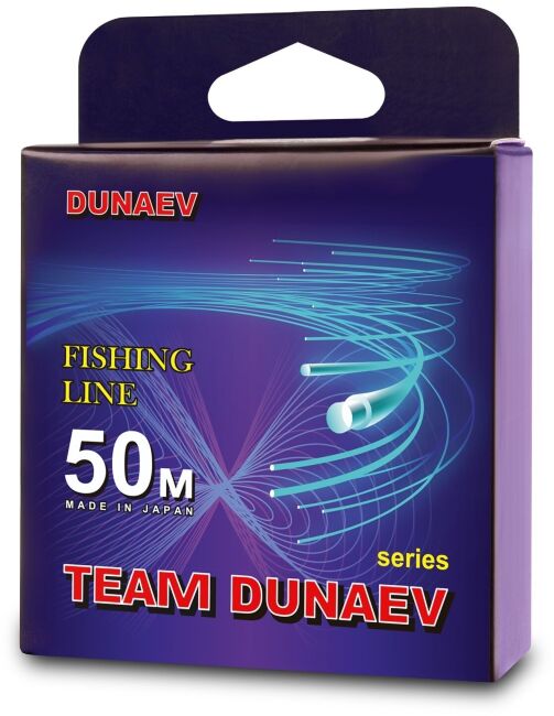 Леска монофил TEAM DUNAEV 50м 0.09мм 0.95кг прозрачная