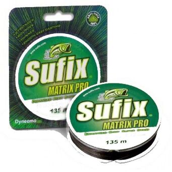 Плетёный шнур SUFIX Matrix Pro зеленый 135м 0.30мм 27кг Плетёный шнур SUFIX Matrix Pro зеленый 135м 0.30мм 27кг
