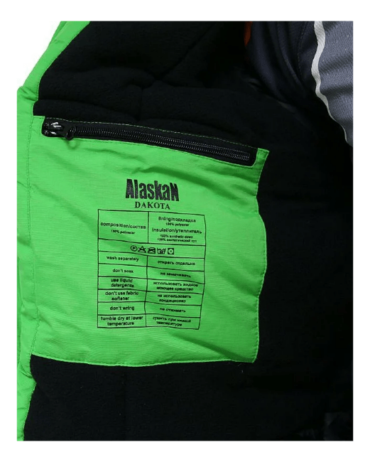 Костюм зимний ALASKAN Dakota зеленый/черный 3XL Костюм зимний ALASKAN Dakota зеленый/черный 3XL