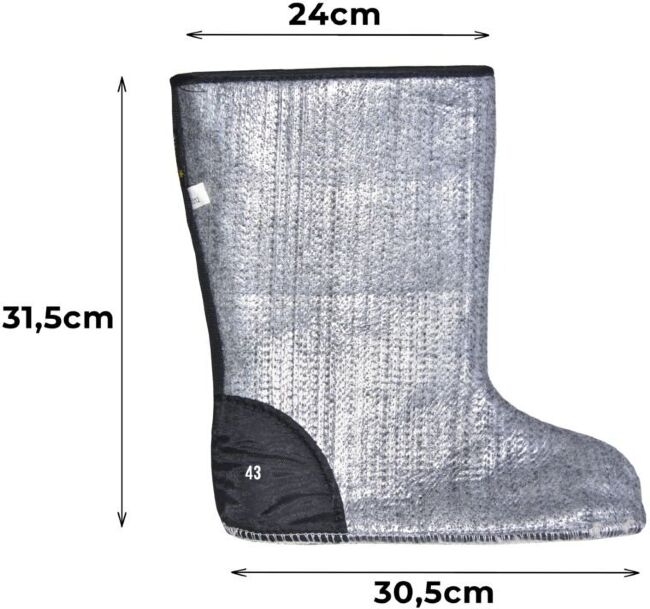 Вкладыши для сапог Norfin PROTECT запас. 3-х слой.12мм р.43 Вкладыши для сапог Norfin PROTECT запас. 3-х слой.12мм р.43