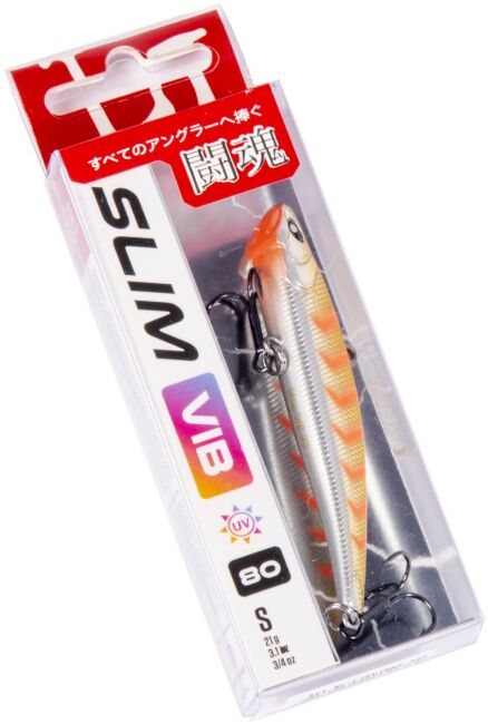 Воблер тонущий вертикальный LJ Pro Series SLIM VIB S 80.00/340 Воблер тонущий вертикальный LJ Pro Series SLIM VIB S 80.00/340